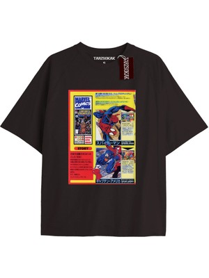 Tarz Sokak Spider-Man Gazete Baskı Model No Way Home Tshirt