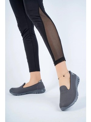 Tarçın Ayakkabı Füme Füme Kadın Spor Babet Yürüyüş Ayakkabısı TRC123-0201