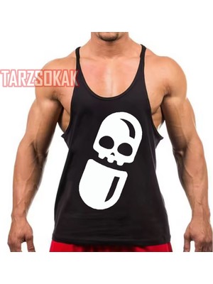 Tarzsokak Gym Tank Top Fitness Sporcu Atleti Gym8