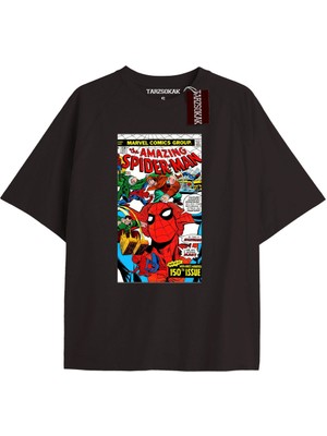 Tarz Sokak Spider-Man Gazete Baskı Model No Way Home Tshirt