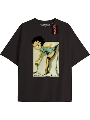 Tarz Sokak Y2K Betty Boop Tshirt