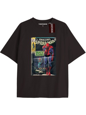 Tarz Sokak Spider-Man Gazete Baskı Model No Way Home Tshirt