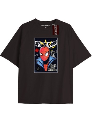 Tarz Sokak Spider-Man Gazete Baskı Model No Way Home Tshirt