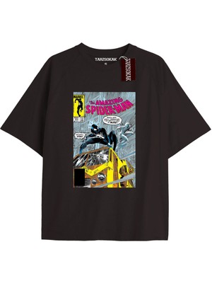 Tarz Sokak Spider-Man Gazete Baskı Model No Way Home Tshirt