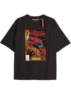 Tarz Sokak Spider-Man Gazete Baskı Model No Way Home Tshirt
