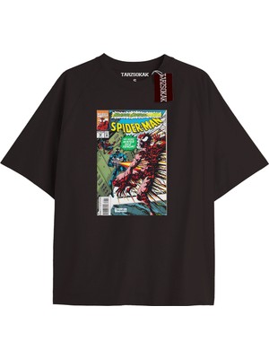 Tarz Sokak Spider-Man Gazete Baskı Model No Way Home Tshirt