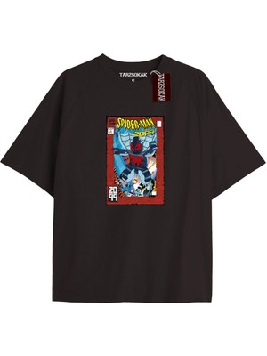 Tarz Sokak Spider-Man Gazete Baskı Model No Way Home Tshirt
