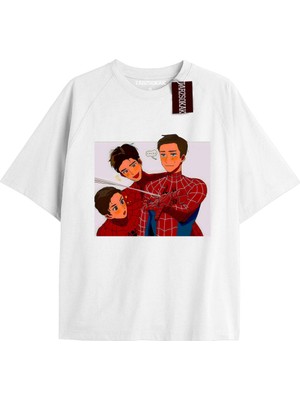 Tarz Sokak Spider-Man Gazete Baskı Model No Way Home Tshirt