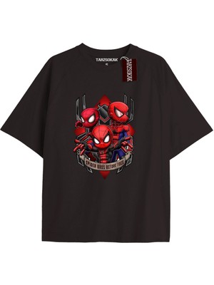 Tarz Sokak Spider-Man Gazete Baskı Model No Way Home Tshirt