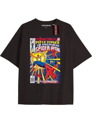 Tarz Sokak Spider-Man Gazete Baskı Model No Way Home Tshirt