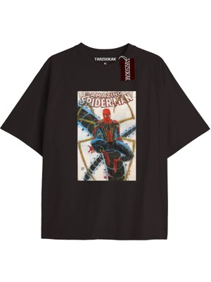 Tarz Sokak Spider-Man Gazete Baskı Model No Way Home Tshirt