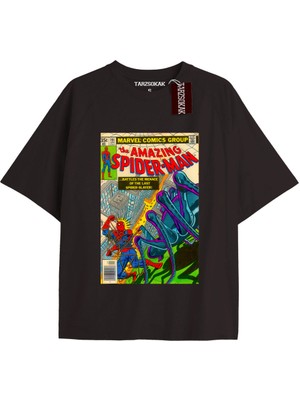Tarzsokak Spider-Man Gazete Baskı Model No Way Home Tshirt