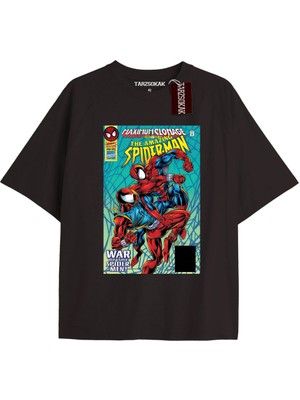 Tarz Sokak Spider-Man Gazete Baskı Model No Way Home Tshirt