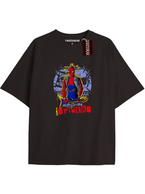 Tarz Sokak Spider-Man Gazete Baskı Model No Way Home Tshirt