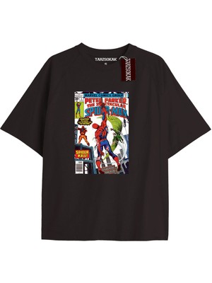 Tarz Sokak Spider-Man Gazete Baskı Model No Way Home Tshirt
