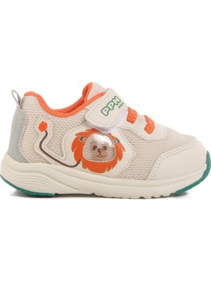 Pepino Krem Cırtlı Fileli Hafif  Çocuk Spor Ayakkabı 1931 I
