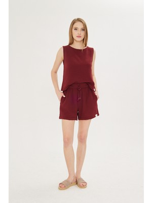 Sıfır Kol Müslin Bluz