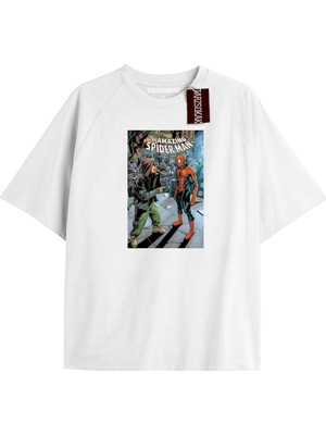 Tarz Sokak Spider-Man Gazete Baskı Model No Way Home Tshirt