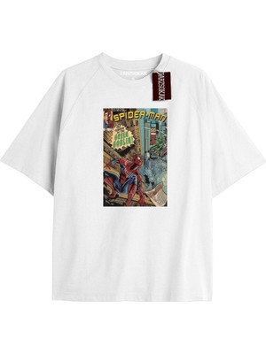 Tarz Sokak Spider-Man Gazete Baskı Model No Way Home Tshirt
