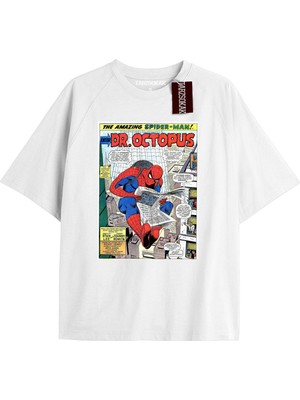 Tarz Sokak Spider-Man Gazete Baskı Model No Way Home Tshirt