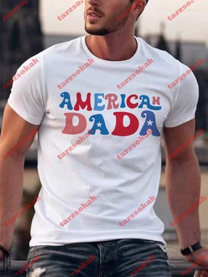 Tarzsokak Model 3986 Erkek Yazlık Yuvarlak Yaka Kısa Kollu Günlük Tişört, Yaz