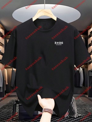 Tarzsokak Model 3551 Erkek Yazlık Yuvarlak Yaka Kısa Kollu Günlük Tişört, Yaz