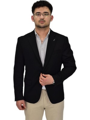 Erkek Siyah Tek Spor Ceket BGL-ST04466
