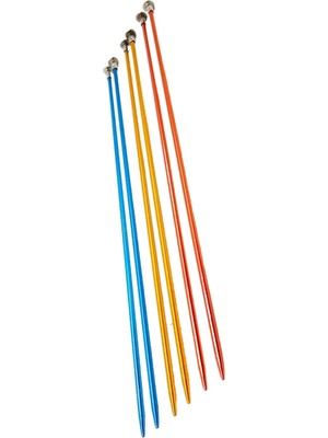 Dervis'İN Metalize Kısa Şiş 25 cm 4, 5 Numara (Renk Stoğa Göre)