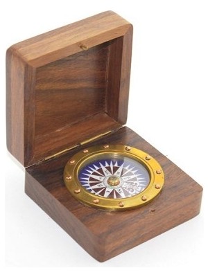 Kutulu Pirinç Pusula Model 2