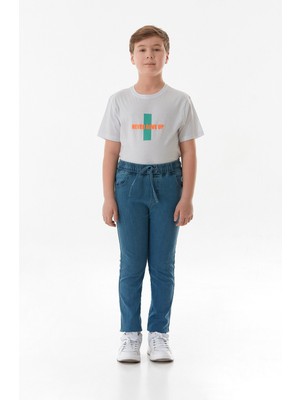 Beli Lastikli Erkek Çocuk Pantolon