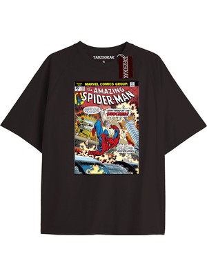 Tarzsokak Spider-Man Gazete Baskı Model No Way Home Tshirt