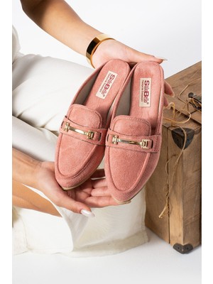 Kadın Babet Toka Detaylı Şık Rahat Ortopedik Günlük Terlik