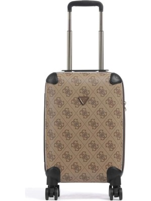 Guess Kadın Kahverengi Berta 18 Inç 8 Teker Bavul