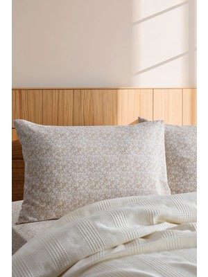 Loretta Pike Takımı Çift Kişilik Ekru