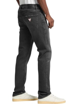 Guess Erkek Gri G16 Straight Fit Jean
