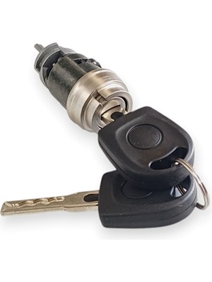 Vw Polo Classic 1997-2000 Kontak Anahtarı Şifresi Anahtarlı 6N0905855D