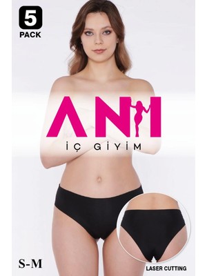 Anı Lazer 5 Li Slip Külot