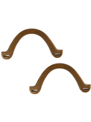 U Model Ahşap Çanta Sapı 10 x 21 cm Kahverengi