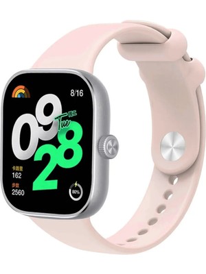 Nezih Case Xiaomi Redmi Watch 4 / 5 / 6 / Band 8 Pro / Uyumlu Tasarım Spor Jel Silikon Kordon