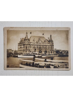 Osmanlı Dönem Haydarpaşa Garı Nadir. 14X9CM