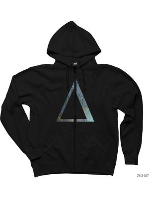 Alter Bridge Blackbird Siyah Fermuarlı Kapşonlu Sweatshirt