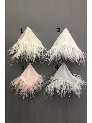 Hayalperest Boncuk Tüylü Renkli Halay Mendili