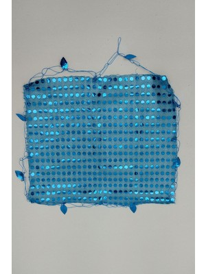 Hayalperest Boncuk Mavi Pullu Halay Mendili 10 Adet