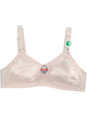 D Cup Telsiz Süngersiz T Dikişli Yandan Destek Telli Toparlayıcı Sütyen