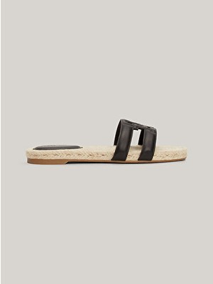 Th Emboss Flat Esp Sandal