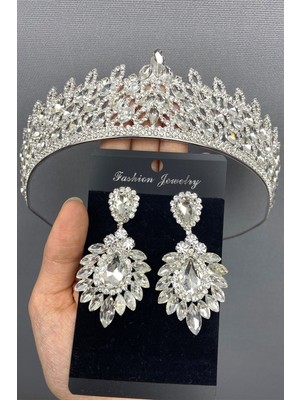 Hayalperest Boncuk Mia Gelin Kına Tac ve Küpe