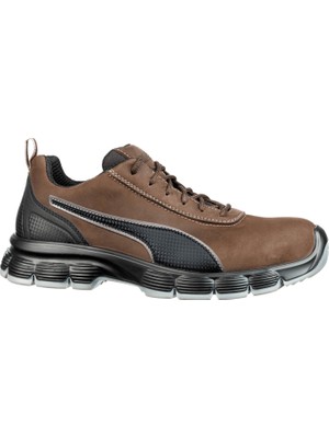 Puma Condor Brown Low Çelik Burunlu Nubuk Deri Iş Ayakkabısı S3 Src Esd