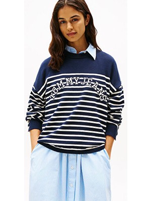 Tjw Strıpe Varsıty Sweater