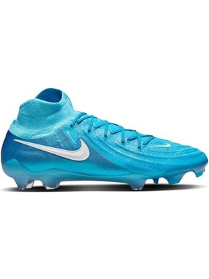 Nike Phantom Luna Iı Elite Fg Mens Football Shoes Pink Profesyonel Erkek Krampon Mavi