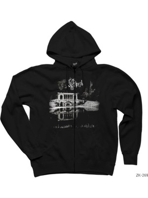 Opeth Morningrise Siyah Fermuarlı Kapşonlu Sweatshirt